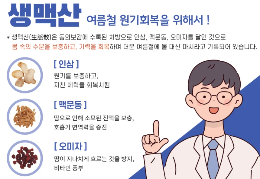 생맥산 1 1