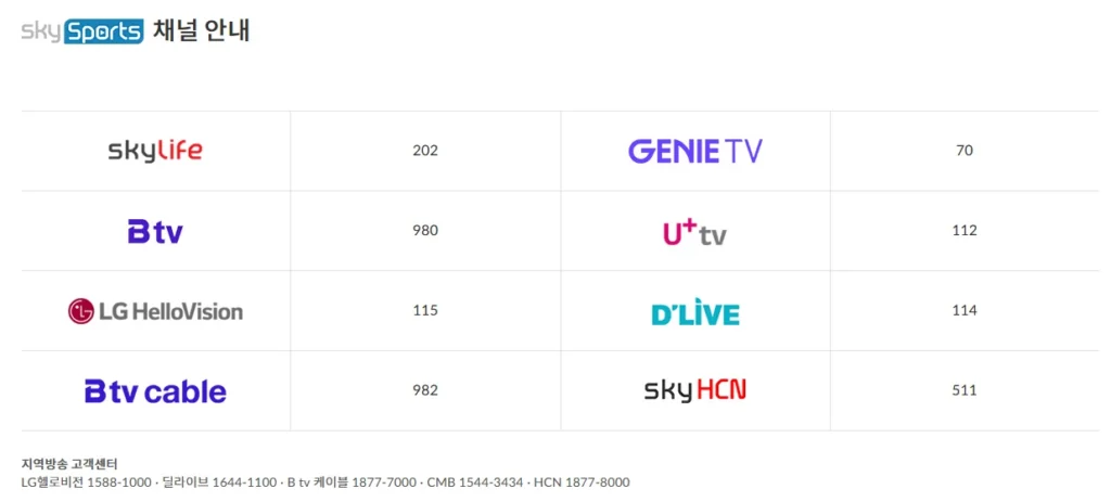 스카이스포츠 1