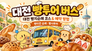 대전 빵투어 버스 총정리|대전 빵지순례 코스와 대전빵버스 예약 방법 2 대전 빵투어 썸네일